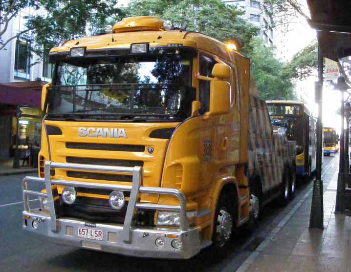 Brisbane Transport Scania tow truck 657LSR